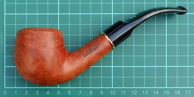 Lorenzo VIP Natural Superior Grain Smoking pipe